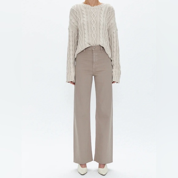 pistola Pants - NWT: Pistola Penny High Rise Wide Leg Brurlock Size 27